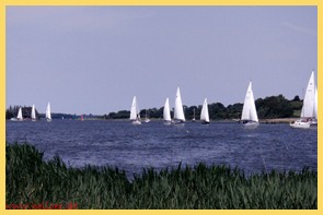 Segelschiffe auf der Schlei
